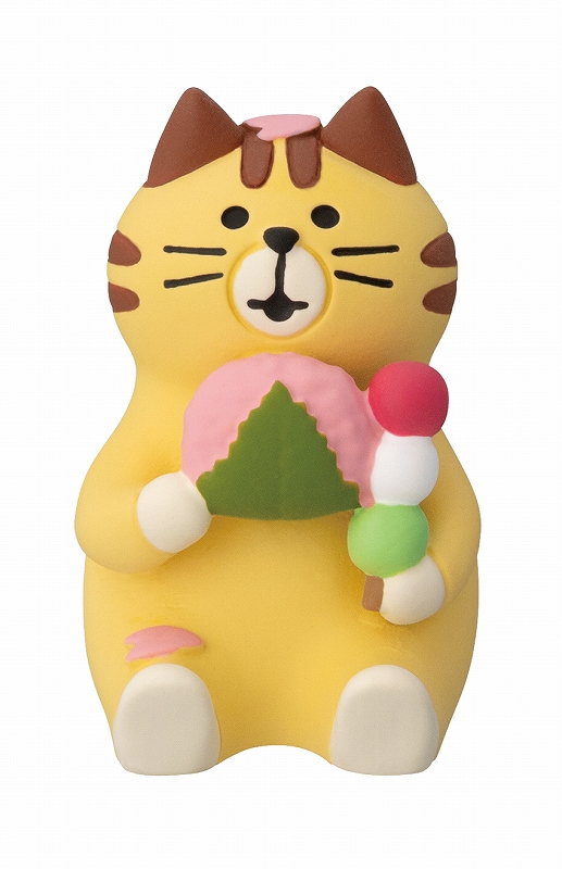 ■デコレ■■2026SS　先行予約■　花見和菓子猫