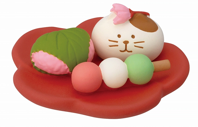 ■デコレ■■2026SS　先行予約■　にゃんこ和菓子盆