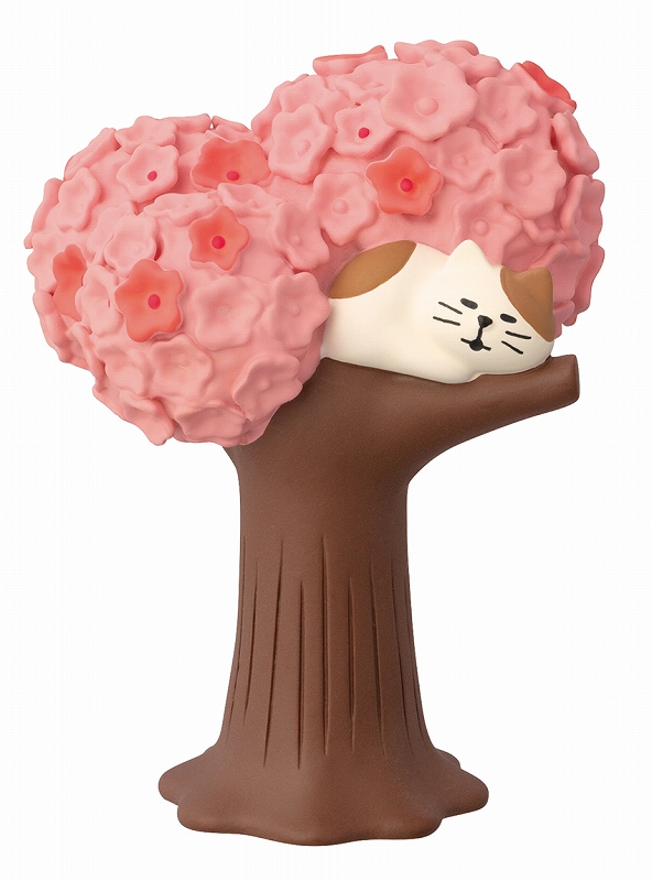 ■デコレ■■2026SS　先行予約■　うとうと子猫と桜の木
