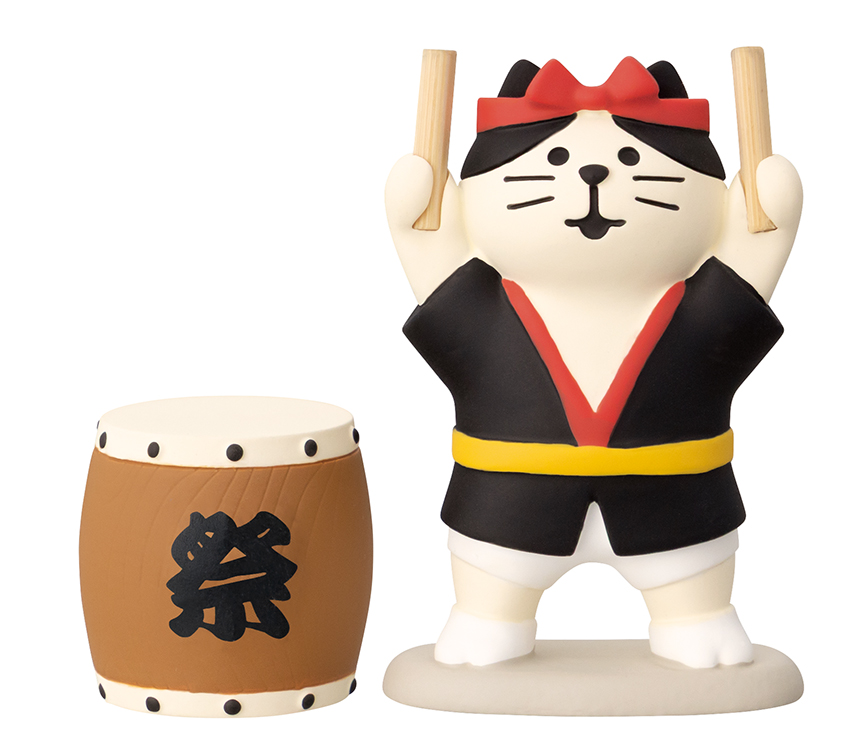 ■デコレ■■2026SS　先行予約■　お祭り太鼓猫