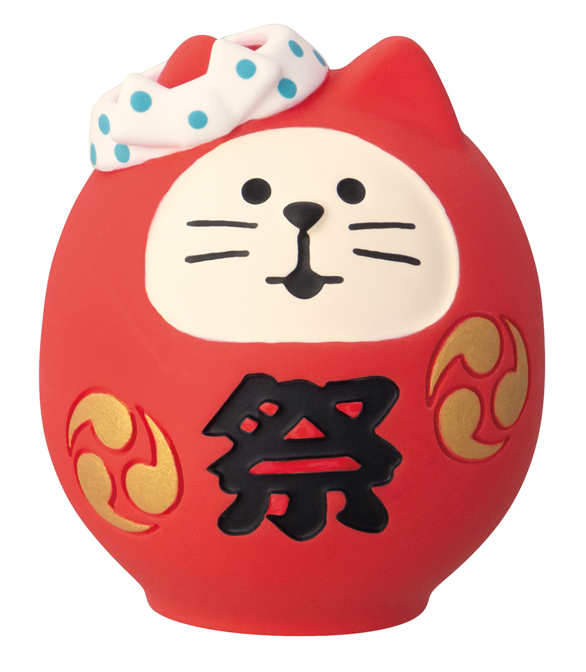 ■デコレ■■2026SS　先行予約■　お祭り猫だるま