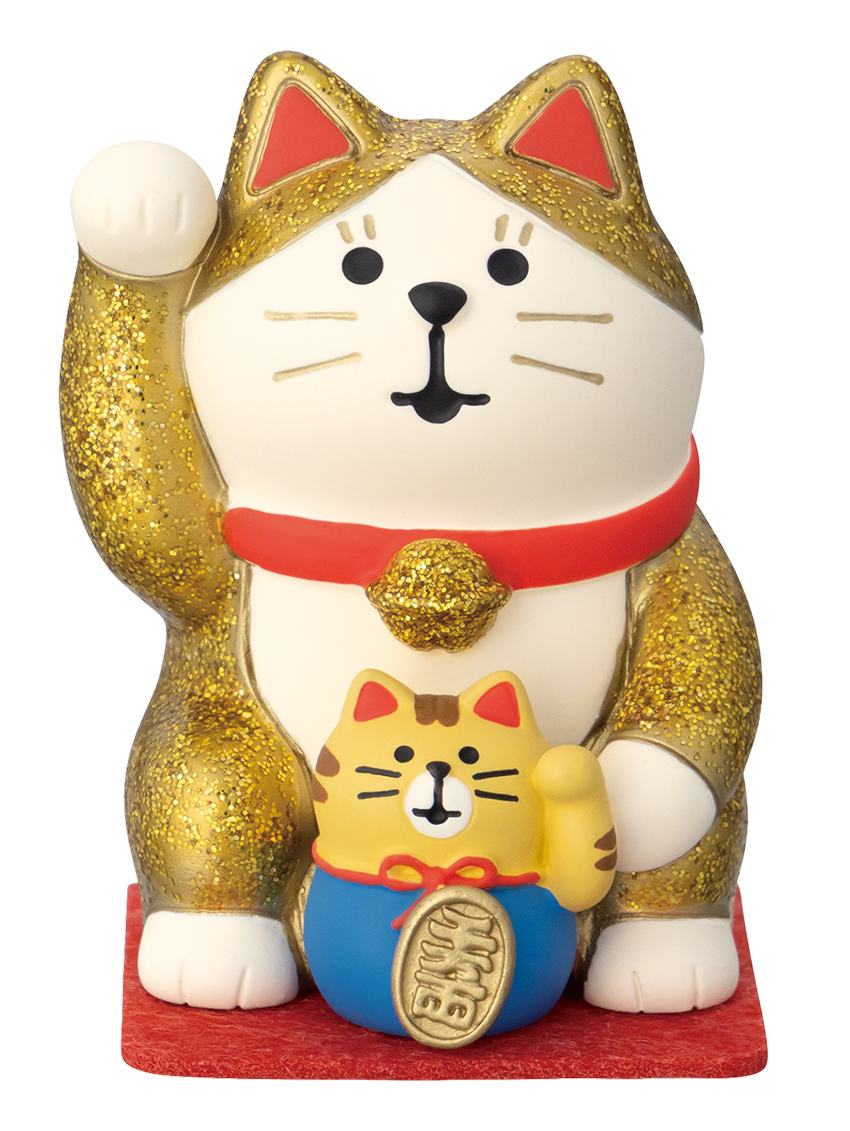 ■デコレ■■2026SS　先行予約■　開運カラー招き猫　金