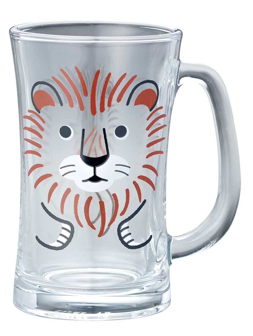 ■デコレ■■2026SS　先行予約■　ワイルドキャットビールジョッキ　ライオン