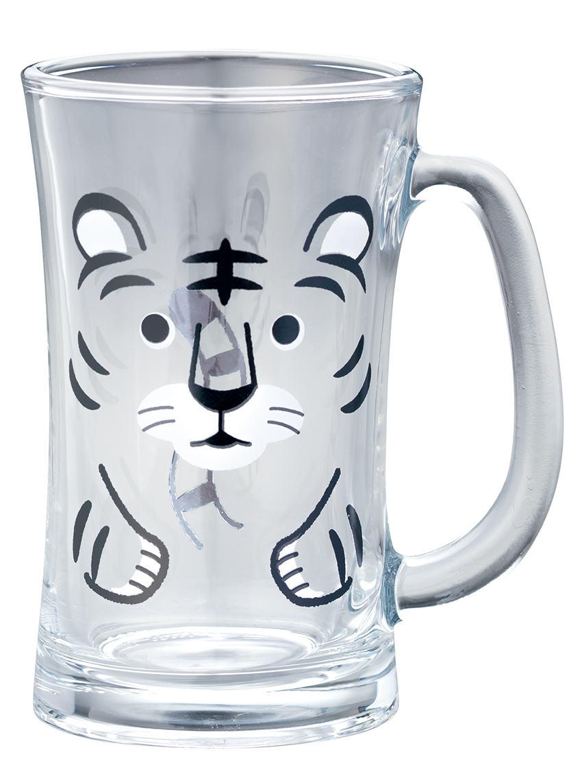 ■デコレ■■2026SS　先行予約■　ワイルドキャットビールジョッキ　トラ