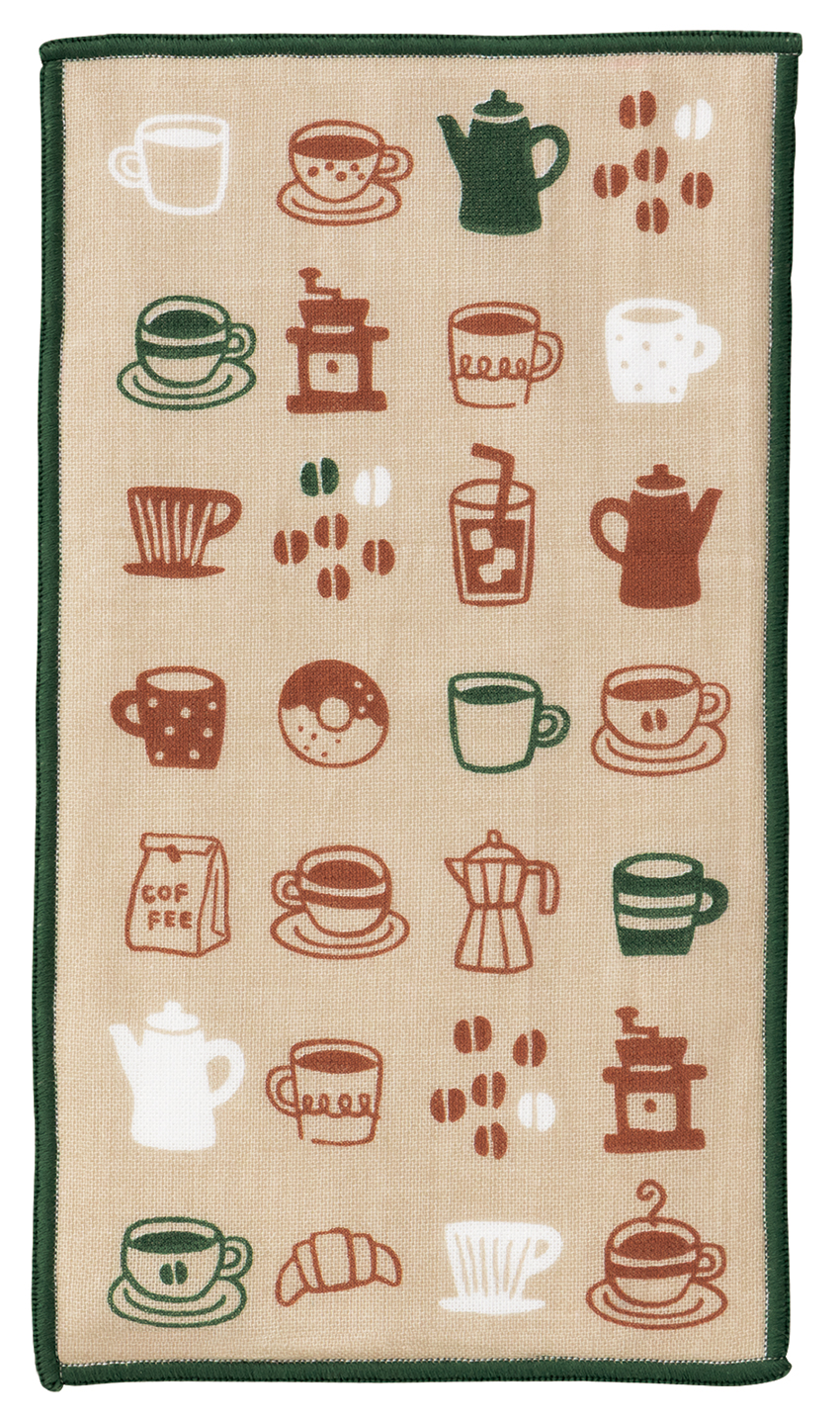 ■デコレ■■2026SS　先行予約■　スマートハンカチ　コーヒー