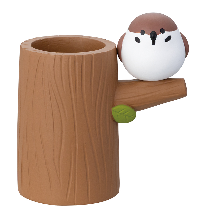 ■デコレ■■2026SS　先行予約■　切り株マルチスタンド　スズメ