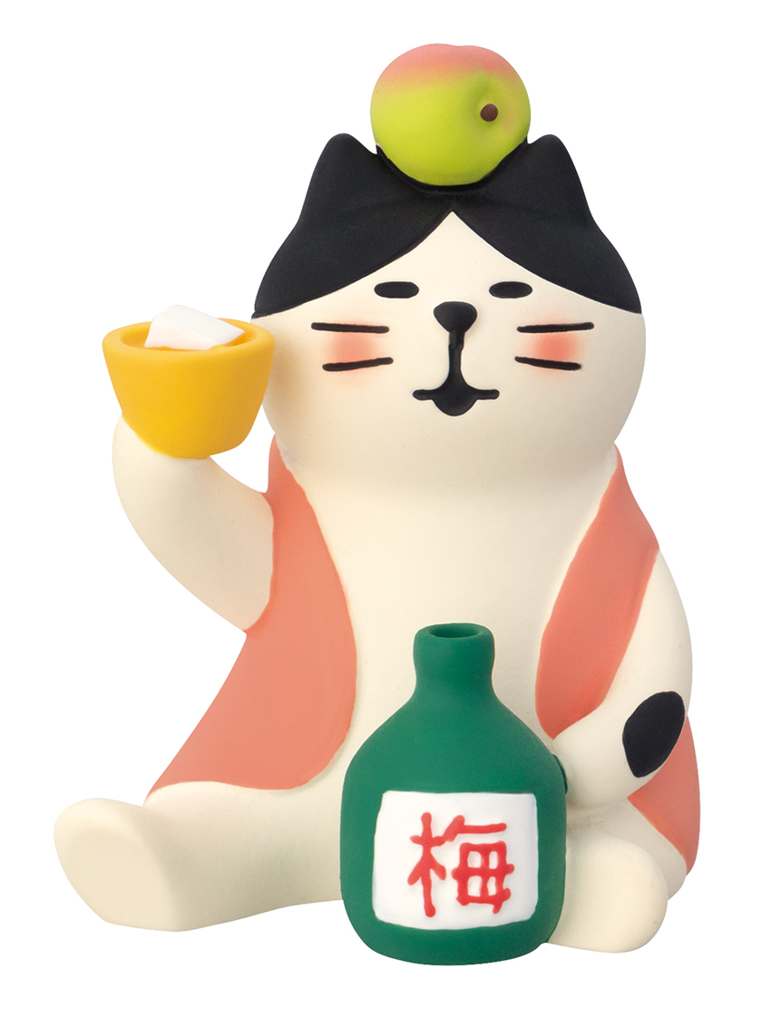 ■デコレ■■2026SS　先行予約■　梅酒で乾杯猫