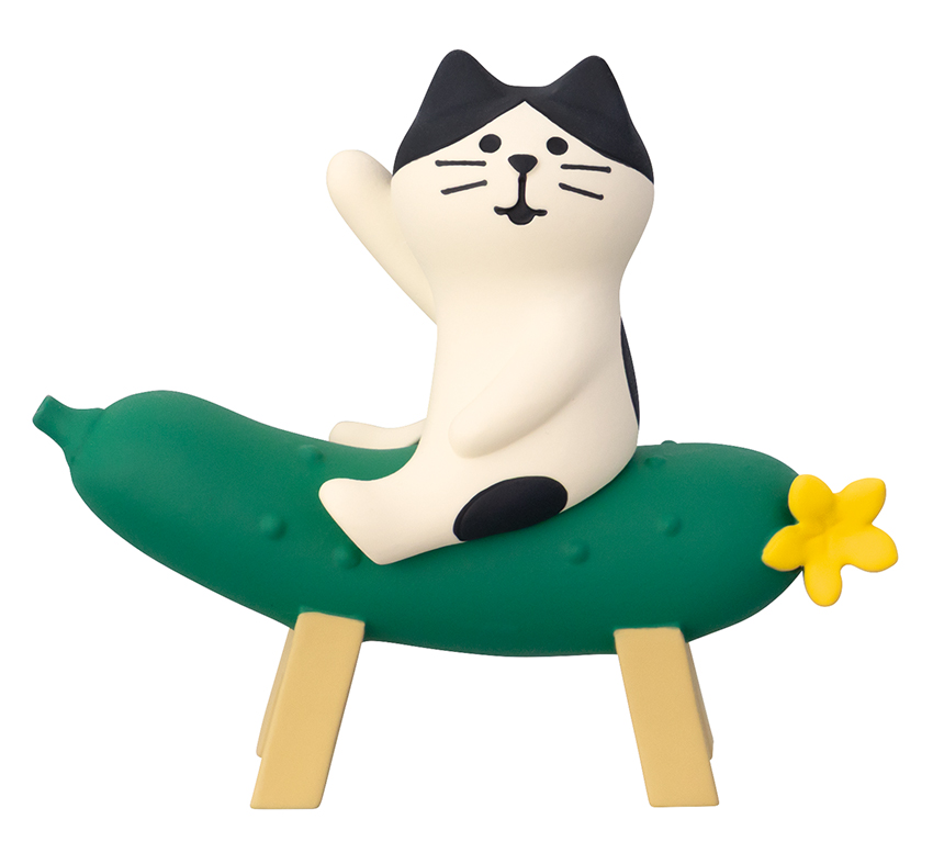 ■デコレ■■2026SS　先行予約■　きゅうり乗りにゃんこ