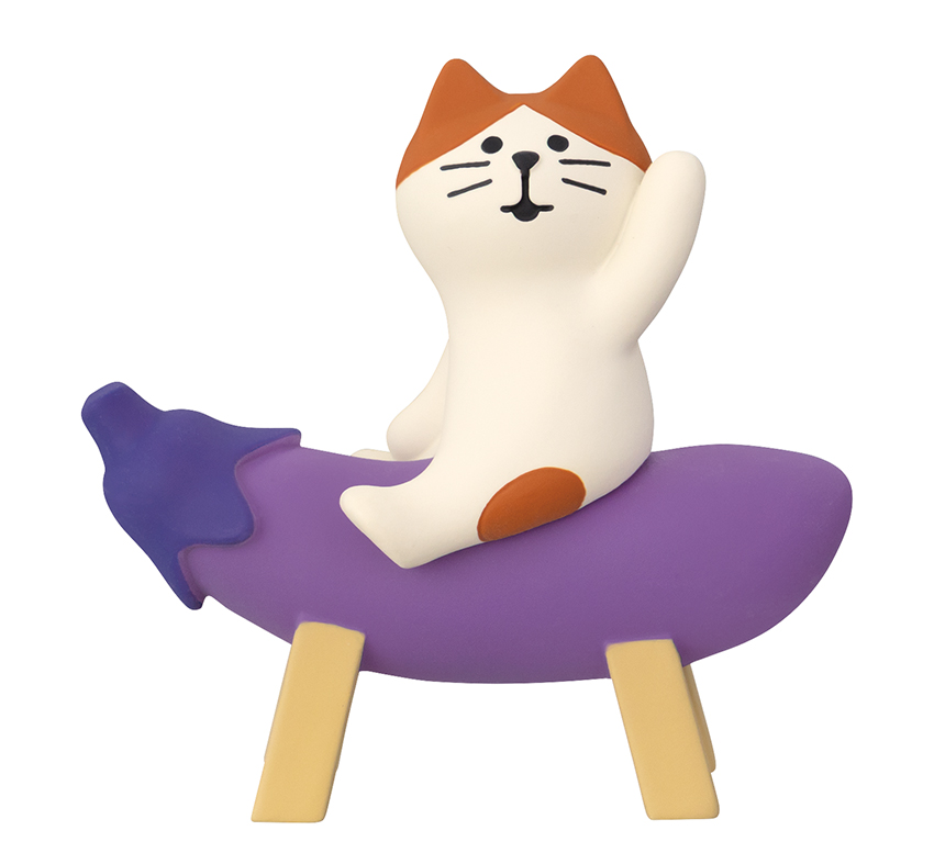 ■デコレ■■2026SS　先行予約■　なす乗りにゃんこ