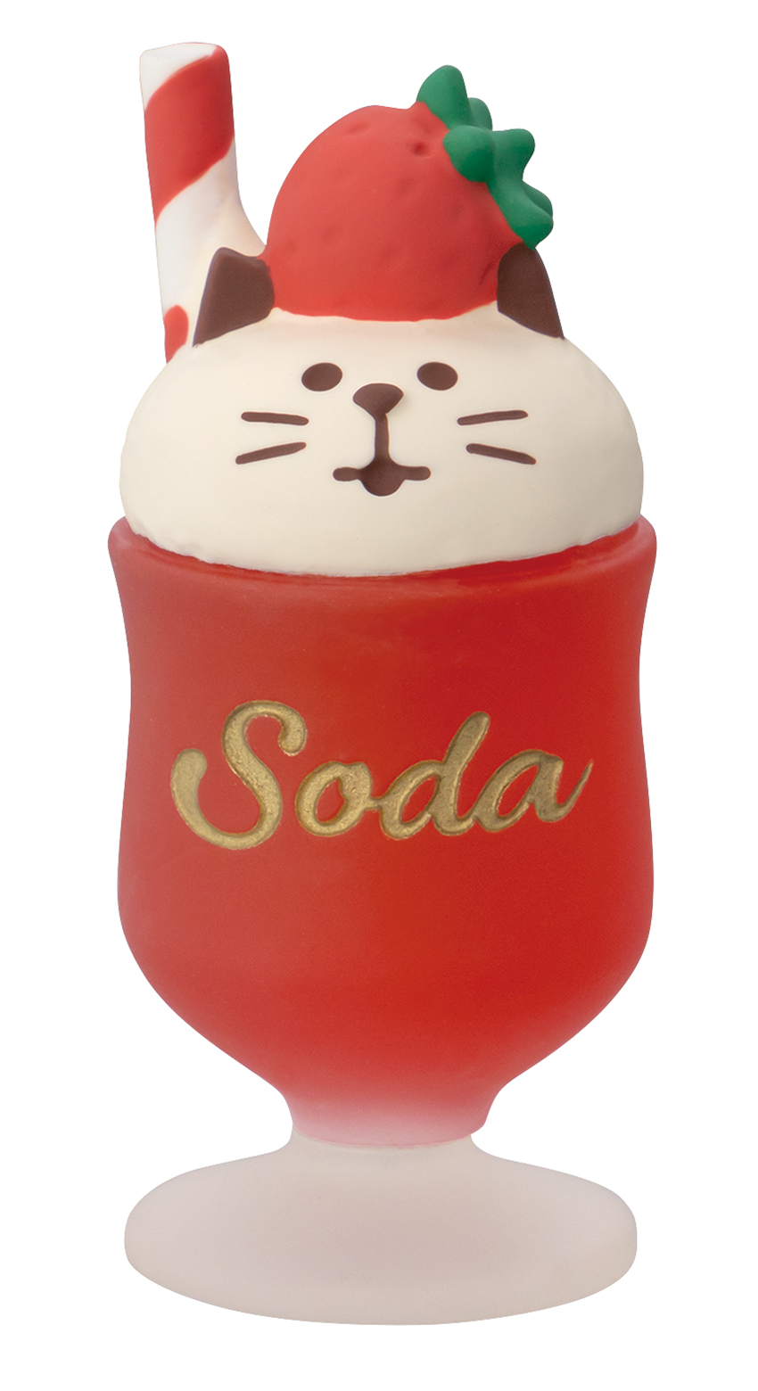 ★予約特典 5％割引中★■デコレ■■2027SS　先行予約■　にゃんこクリームソーダ いちご