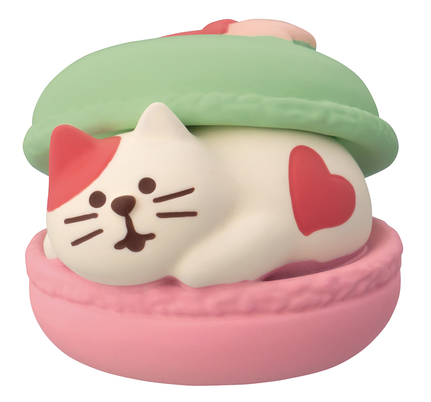 ★予約特典 5％割引中★■デコレ■■2027SS　先行予約■　ちびねこ 桜マカロン  つぼみ