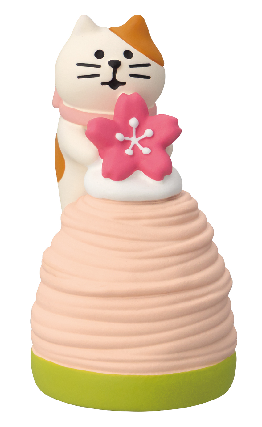 ★予約特典 5％割引中★■デコレ■■2027SS　先行予約■　ちびねこ 桜モンブラン