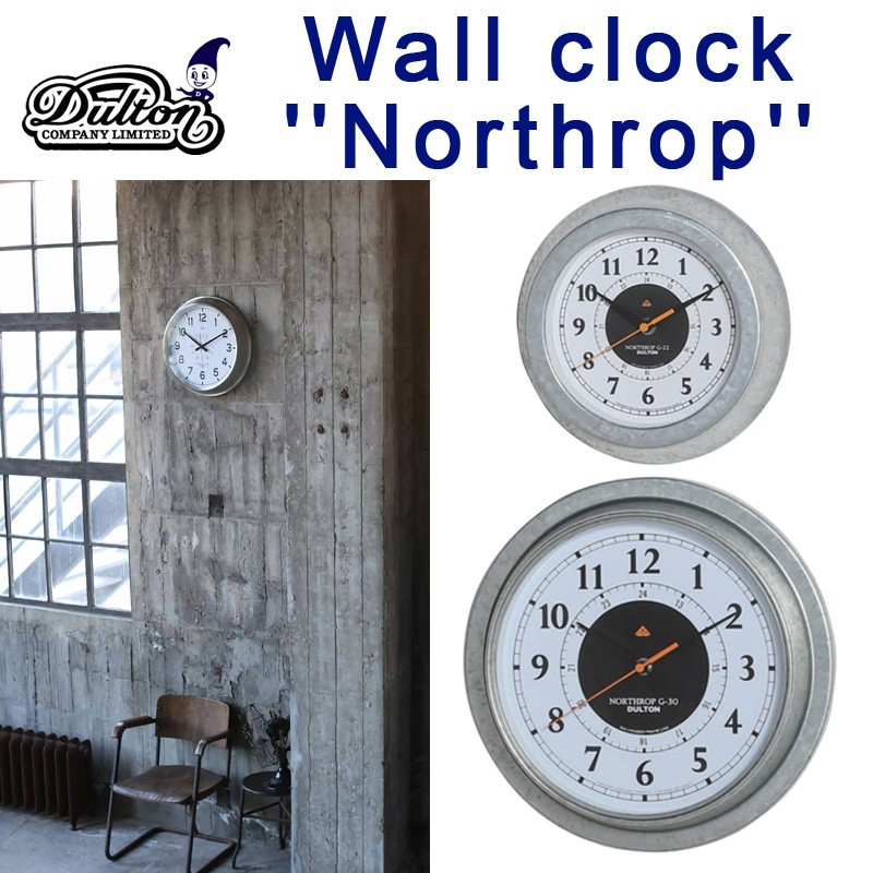■ダルトン■　WALL CLOCK "NORTHROP" WD