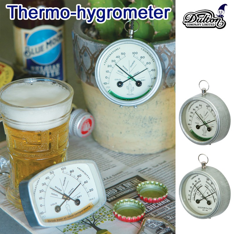 ■ダルトン■　Thermo-hygrometer Mexico／Round