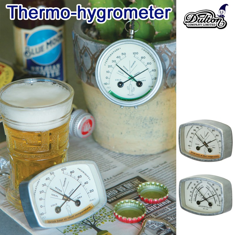 ■ダルトン■　Thermo-hygrometer Beer／Rectangle