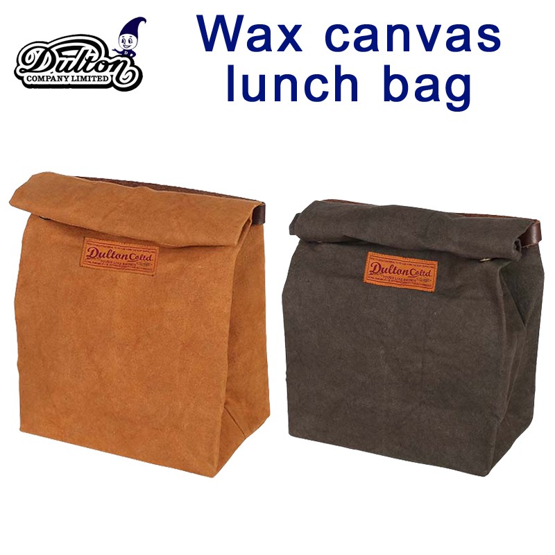 ■ダルトン■　Wax canvas lunch bag
