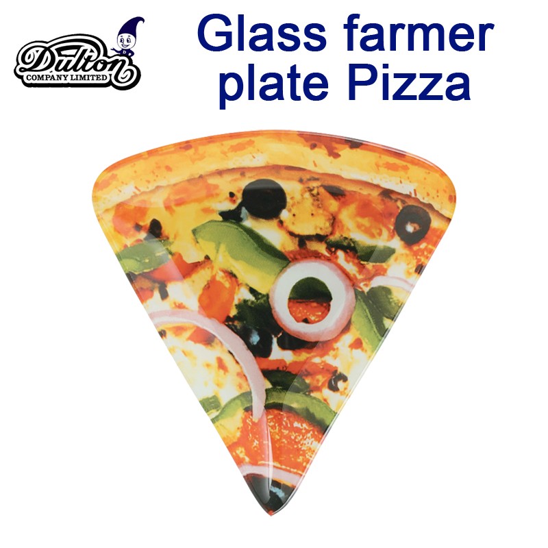 ■ダルトン■　Glass farmer plate Pizza