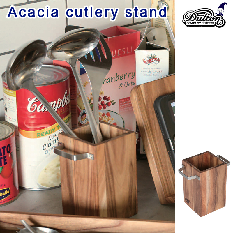 ■ダルトン■　Acacia cutlery stand
