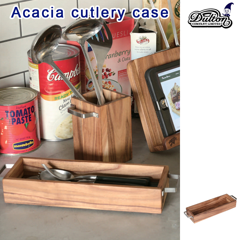 ■ダルトン■　Acacia cutlery case