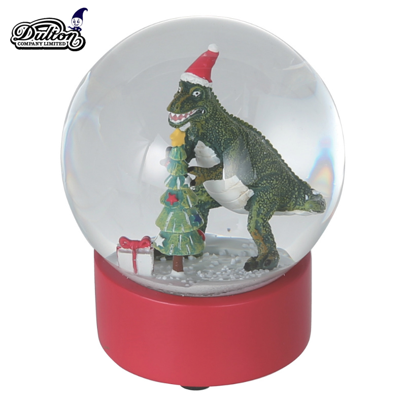 ■ダルトン■■2025X'mas　先行予約■　Dinosaur snow globe