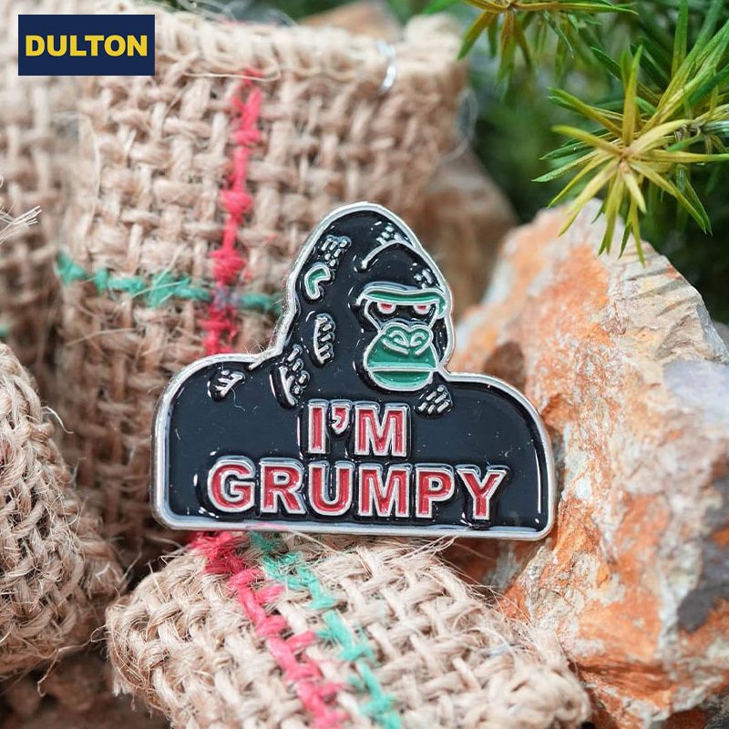 ■ダルトン■■2024AW　新作■　Pins　Grumpy gorilla