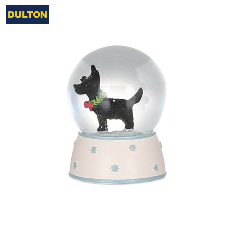 ■ダルトン■■X'mas■　Snow globe　Mini black terrier