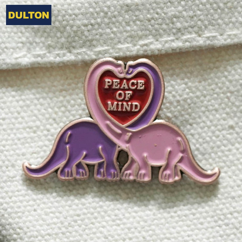 ■ダルトン■■2025AW　新作■　Pins　Peace of mind brachiosaurus