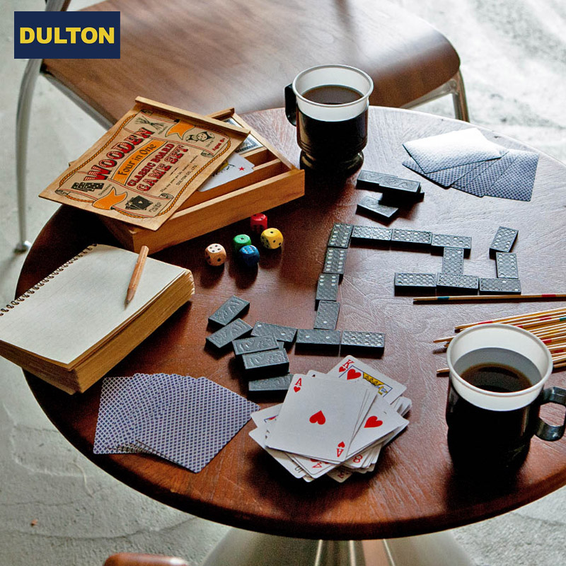 【10/9まで】■ダルトン全品3％OFFセール■■ダルトン■■2025AW　新作■　Wooden 4 in 1 classic board game set