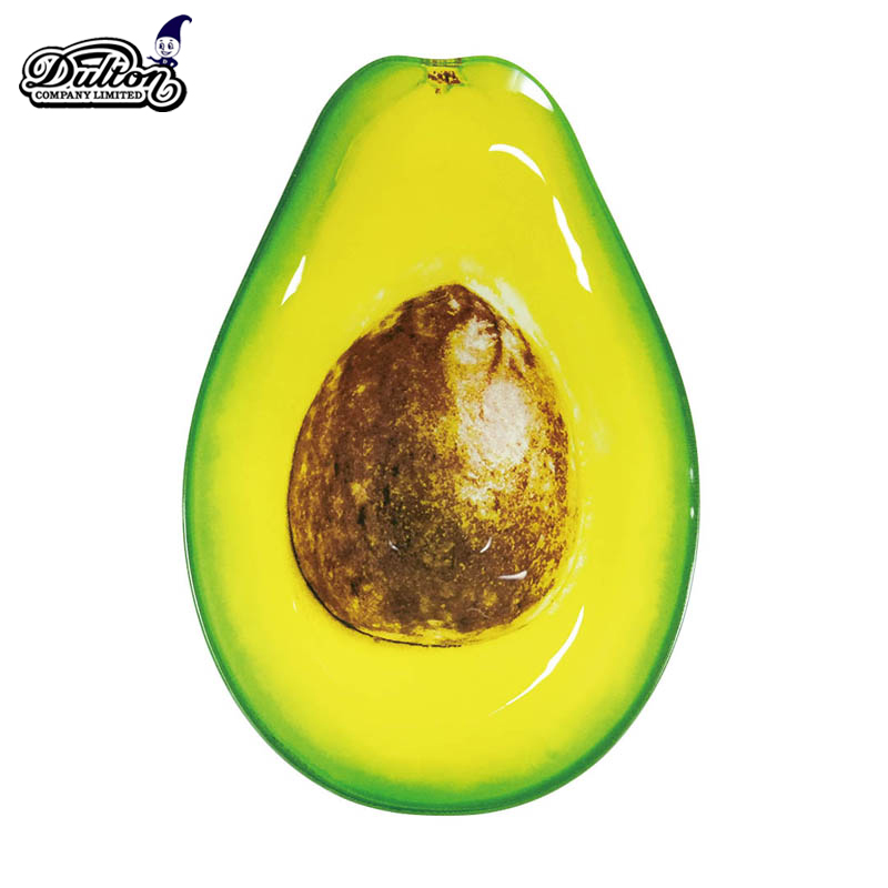 ■ダルトン■　Glass farmer plate　AVOCADO