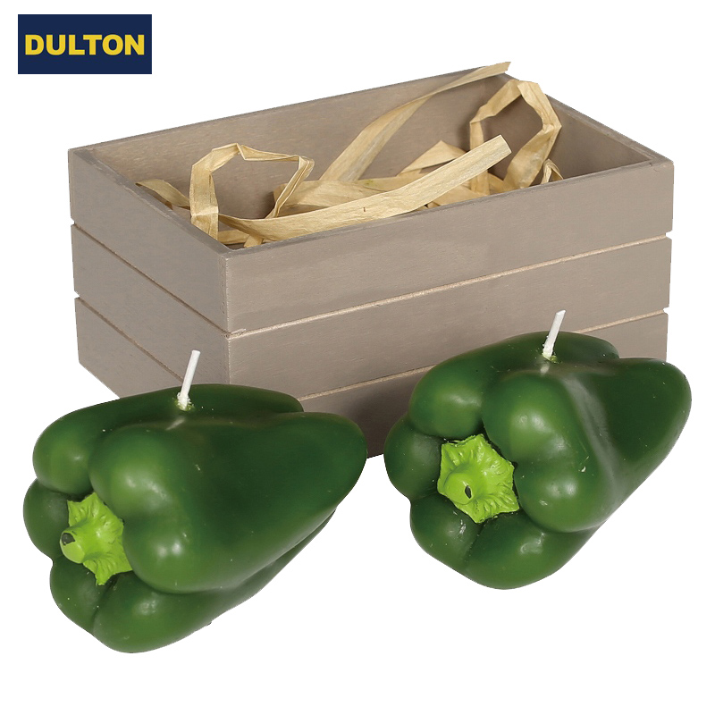 ■ダルトン■■2025X'mas　先行予約■　Candle set of 2　C　Green pepper
