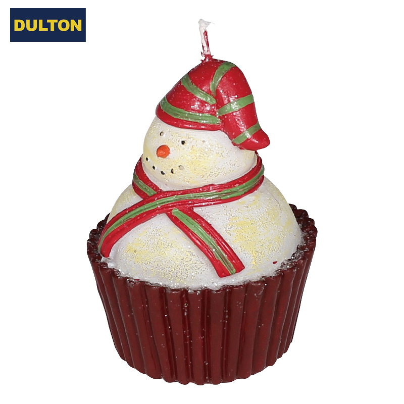 ■ダルトン■■2025X'mas　先行予約■　Craft candle　Snowman cupcake