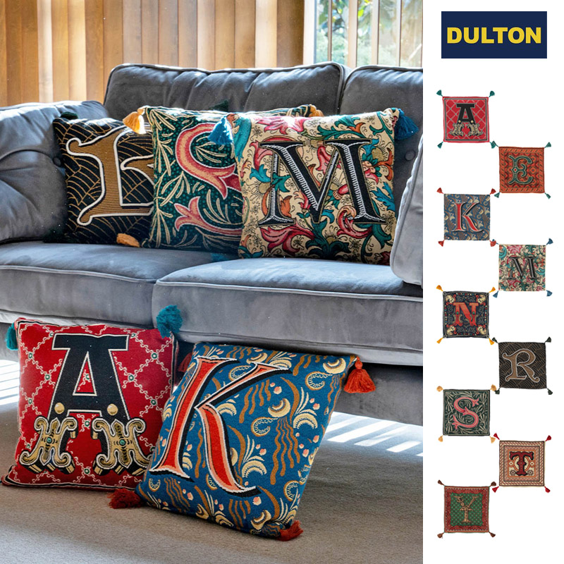 ■ダルトン■■2026AW　新作■　Jacquard cushion　ジャガード クッション