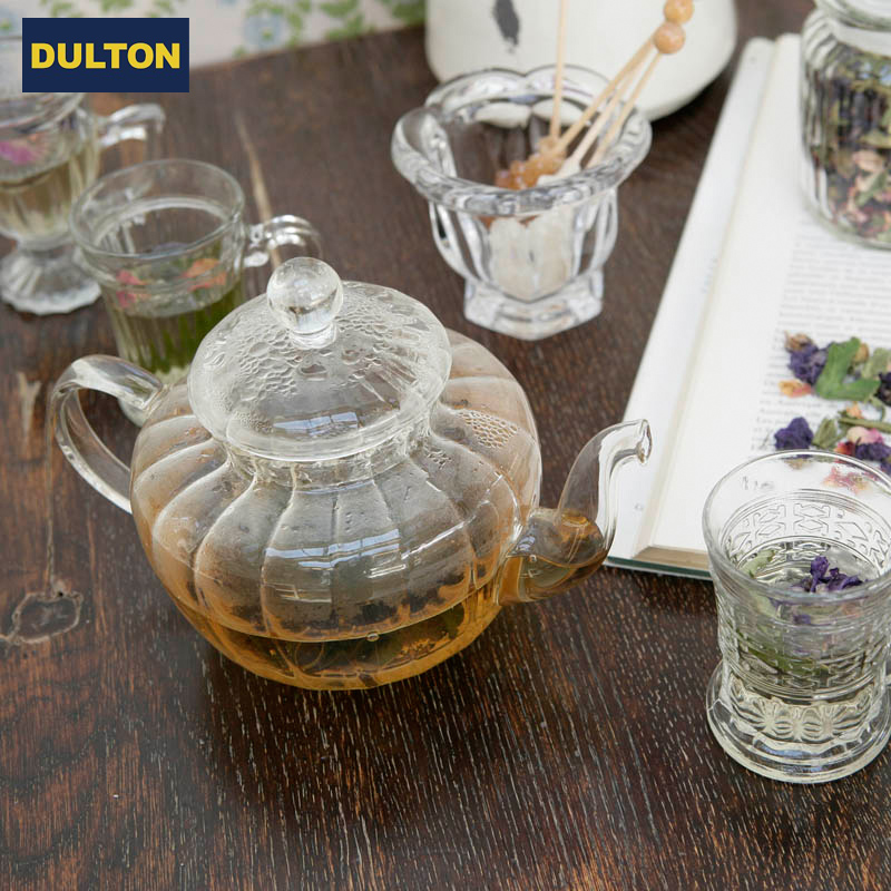 ■ダルトン■　GLASS TEA POT PUMPKIN