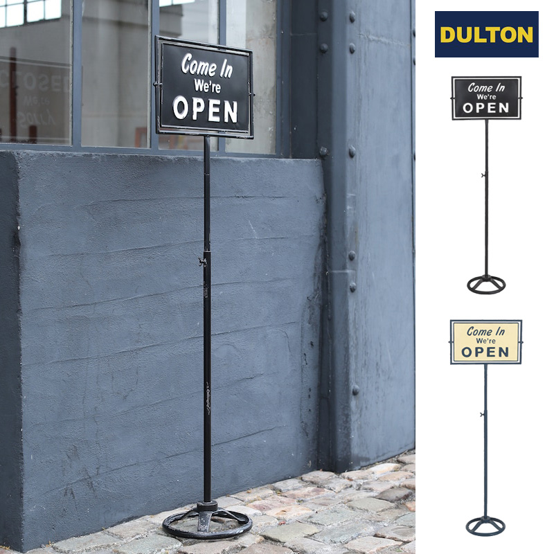 ■ダルトン■　Spinner sign stand open-closed