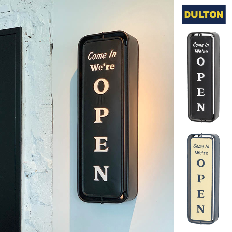 ■ダルトン■　Wall mount spinner sign open-closed
