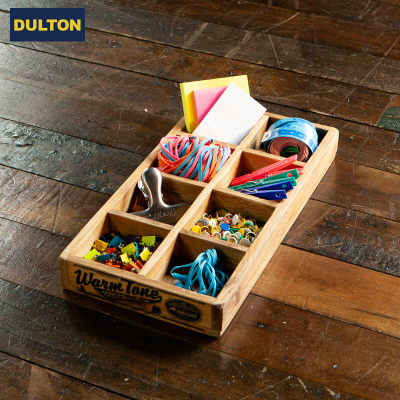 ■ダルトン■　8 PARTITION WOODEN BOX
