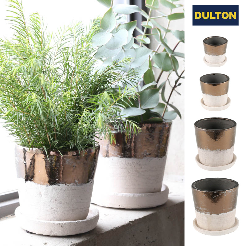 ■多肉アイテム特集■■ダルトン■　Terracotta bicolor pot　テラコッタ バイカラー ポット