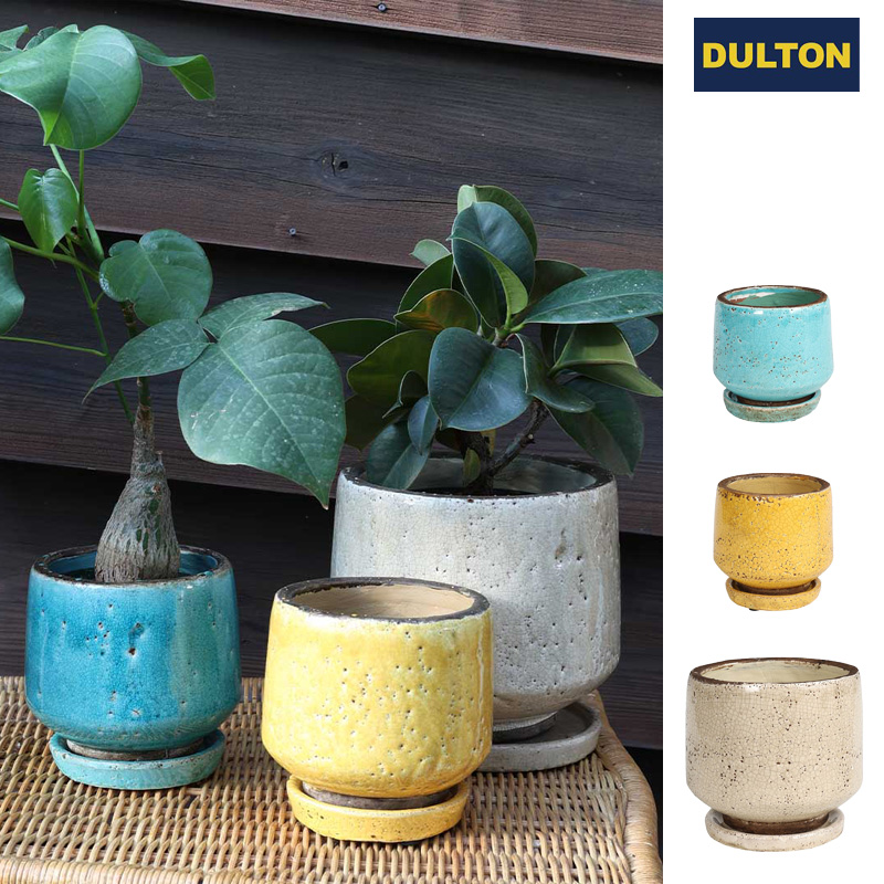 ■ダルトン■■2026SS　新作■　Glazed earthenware pot
