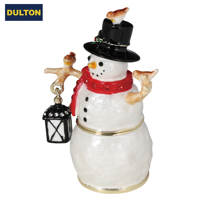 ■ダルトン■■2026X'mas　先行予約■　Metal trinket box　Snowman