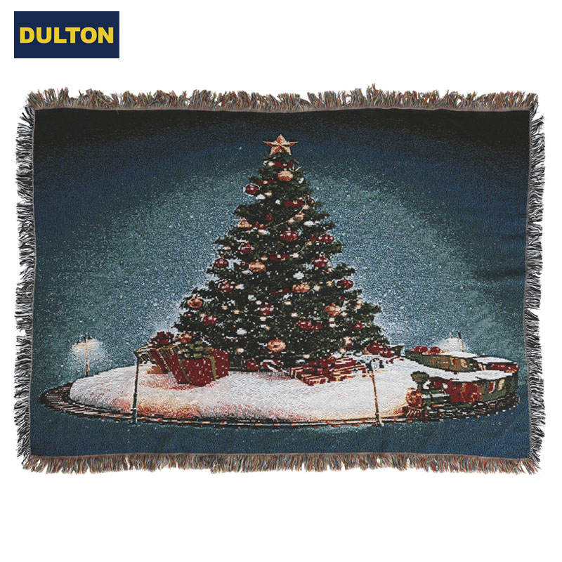 ■ダルトン■■2026X'mas　先行予約■　Jacquard multi cloth　Tree in blue