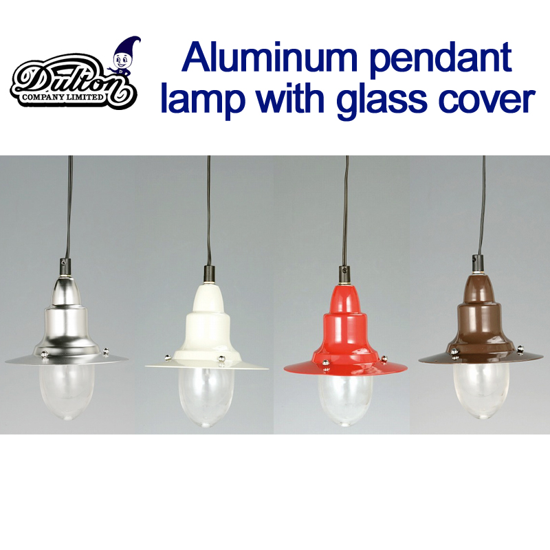 ■ダルトン■　ALUMINUM PENDANT LAMP W-GLASS