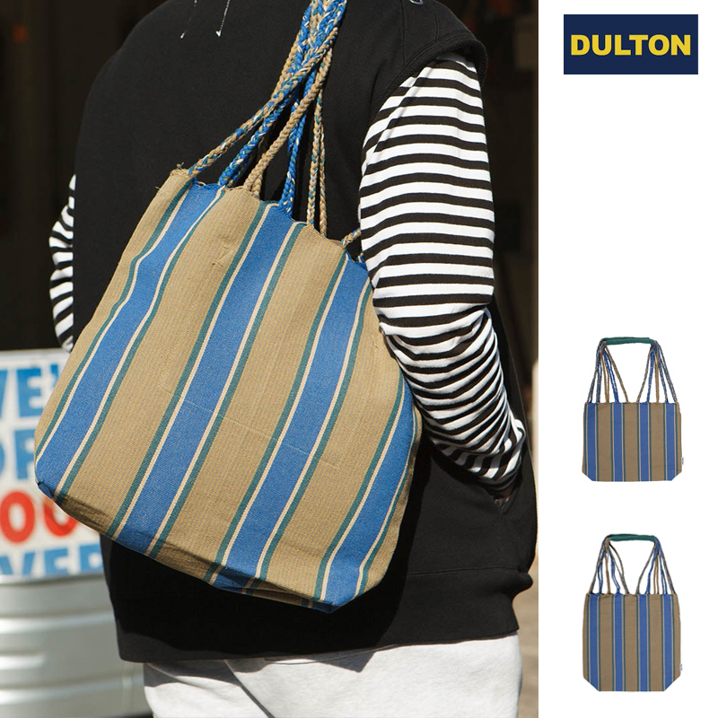 ■ダルトン■　Hammock tote　Royal（Blue×Khaki）