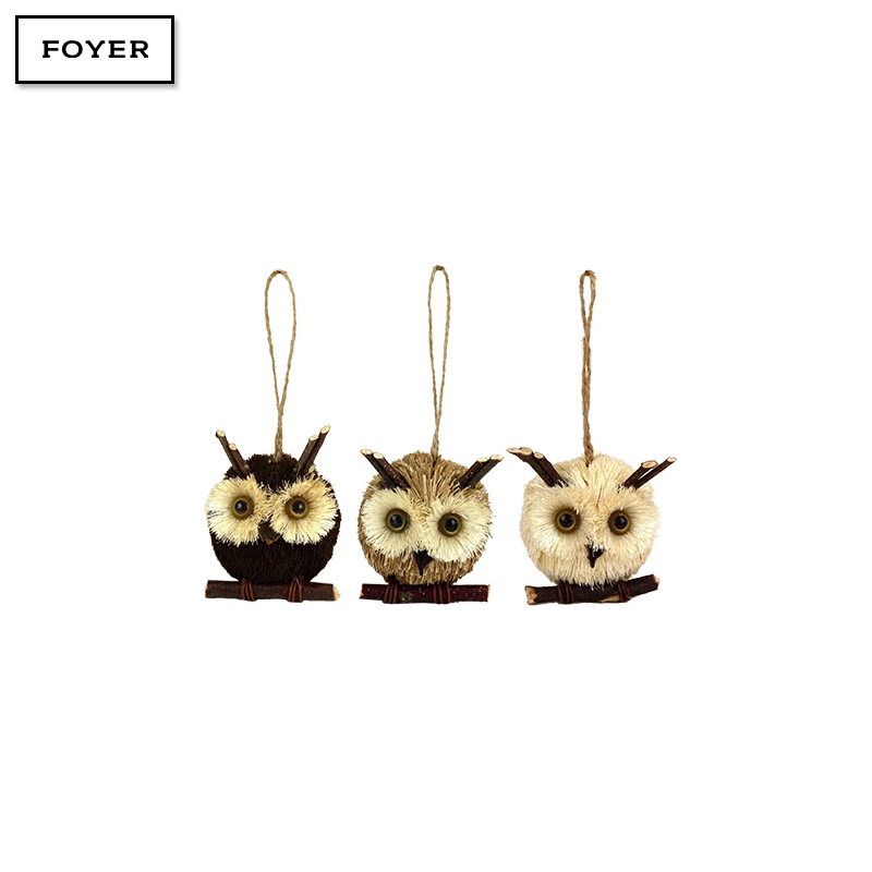 ■FOYER（ホワイエ）■■2025AW　先行予約■　オーナメントボールミミズク3種セット