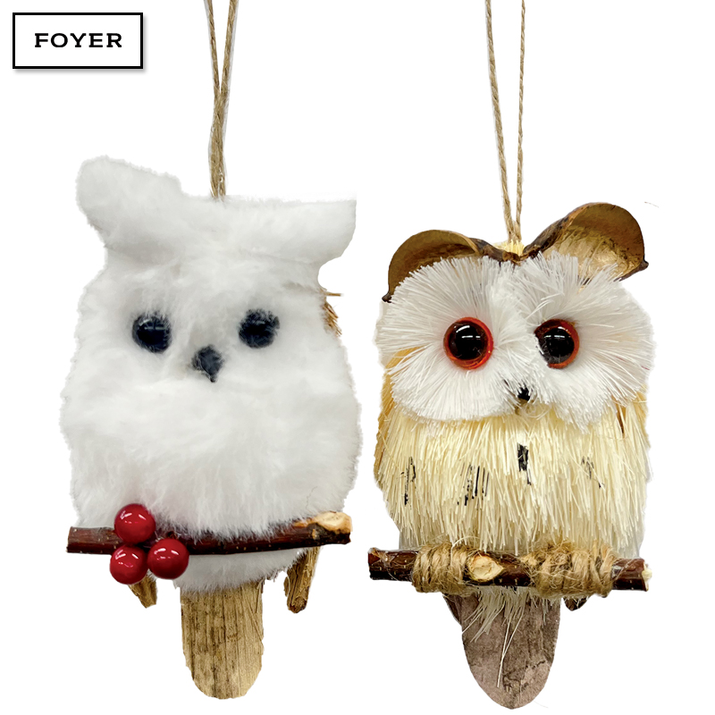 ■FOYER（ホワイエ）■■2025AW　先行予約■　オーナメントミミズク2種セット