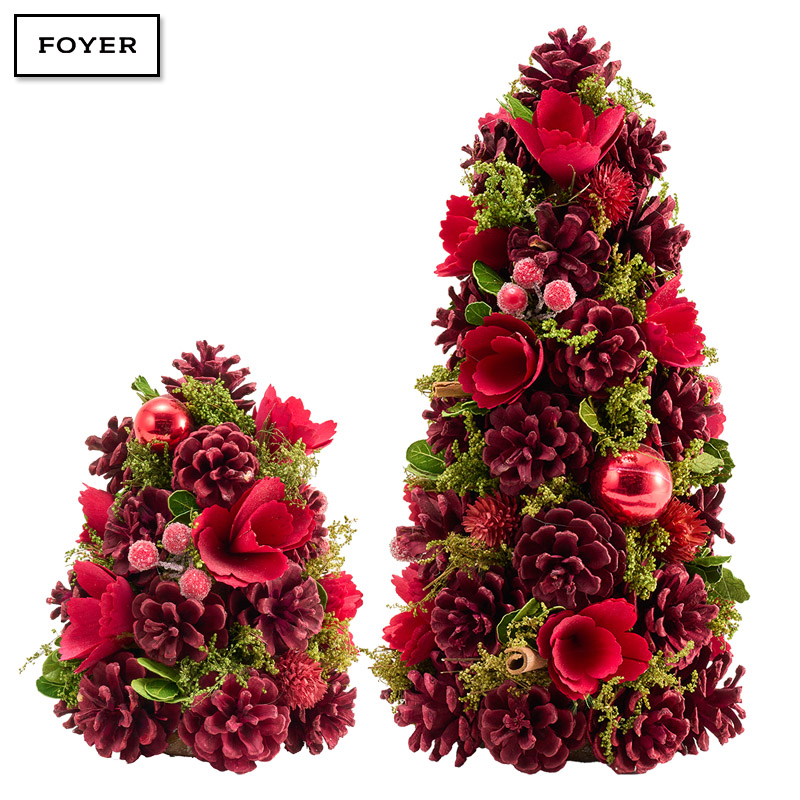 ■FOYER（ホワイエ）■■2025AW　先行予約■　ツリーレッドハナ眠りコーンRボール