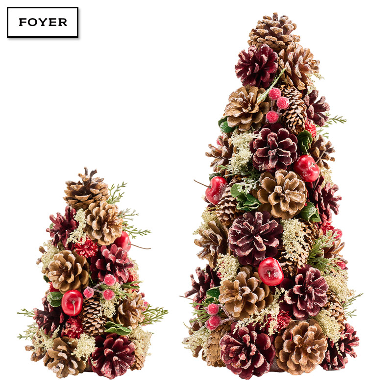 ■FOYER（ホワイエ）■■2025AW　先行予約■　ツリーレッドRNコーンサクランボラメ