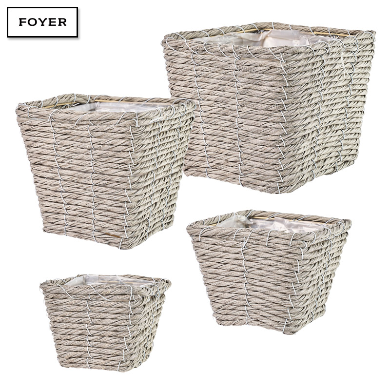 ■FOYER（ホワイエ）■■2026AW　新作■　PE コードスクエア　グレイ