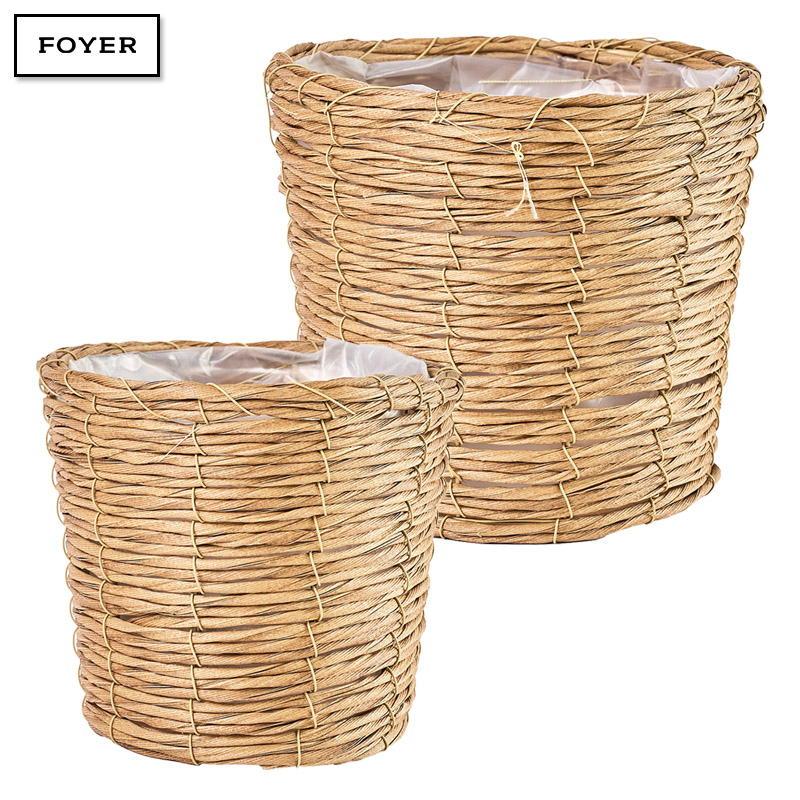 ■FOYER（ホワイエ）■■2026AW　新作■　PE コードポット　ナチュラル