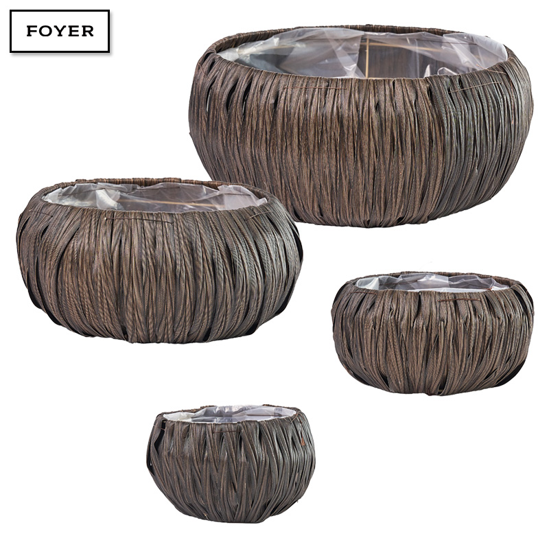 ■FOYER（ホワイエ）■■2026AW　新作■　PE フロー浅丸　チョコ