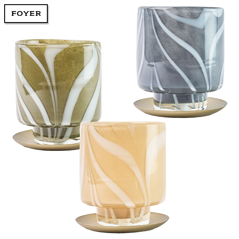 ■FOYER（ホワイエ）■■2026AW　新作■　DG ガラスステップポット＆ソーサー